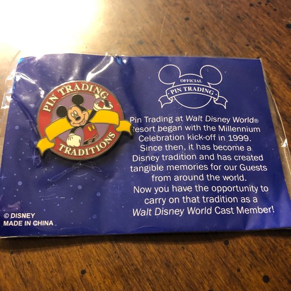 Disney Other Disney Cast Member Pin Trading Traditions Pin Poshmark